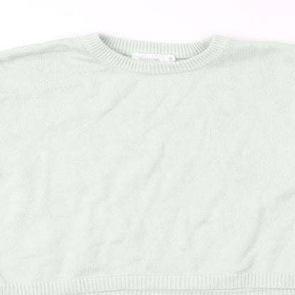 Womens UK Size M Glassons Green Pullover Jumper