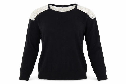 Womens UK Size XS NAF NAF Black Pullover Jumper