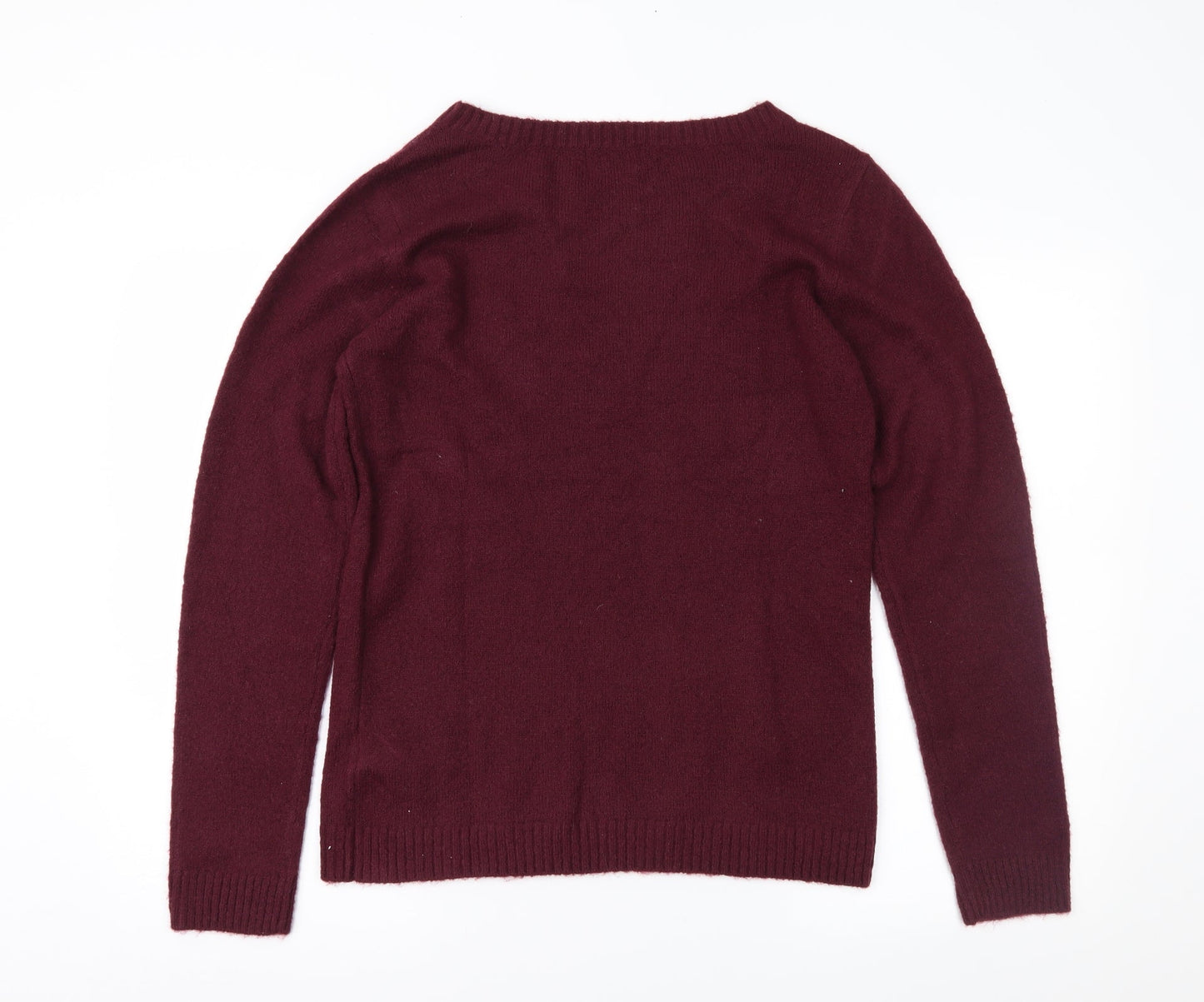 Laura Scott Womens Red   Pullover Jumper Size 16