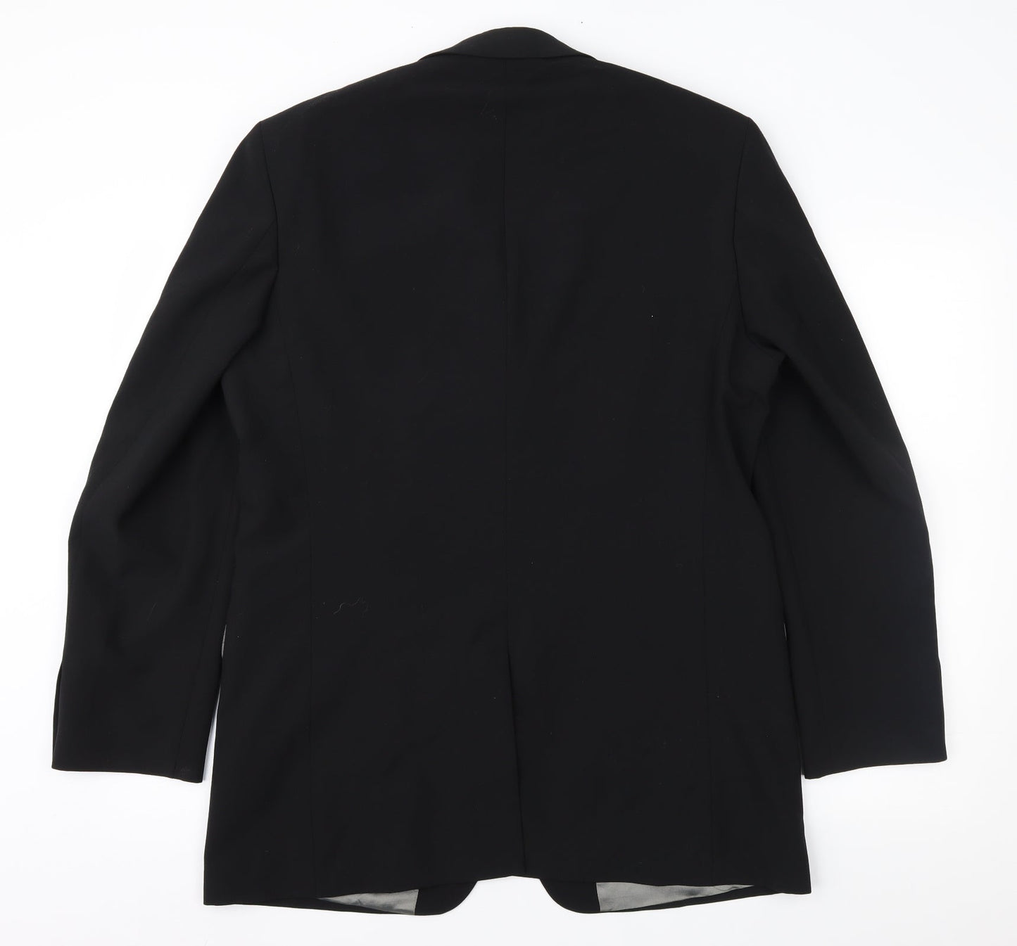 Mens UK Size 40 Jonathan Adams Regular Black Suit Jacket