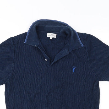 NEXT Mens Blue    Polo Size S
