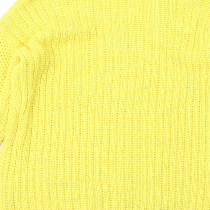 TU Womens Yellow   Pullover Jumper Size 8