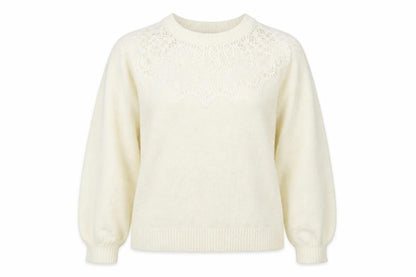 Dorothy Perkins Womens Ivory   Pullover Jumper Size 12