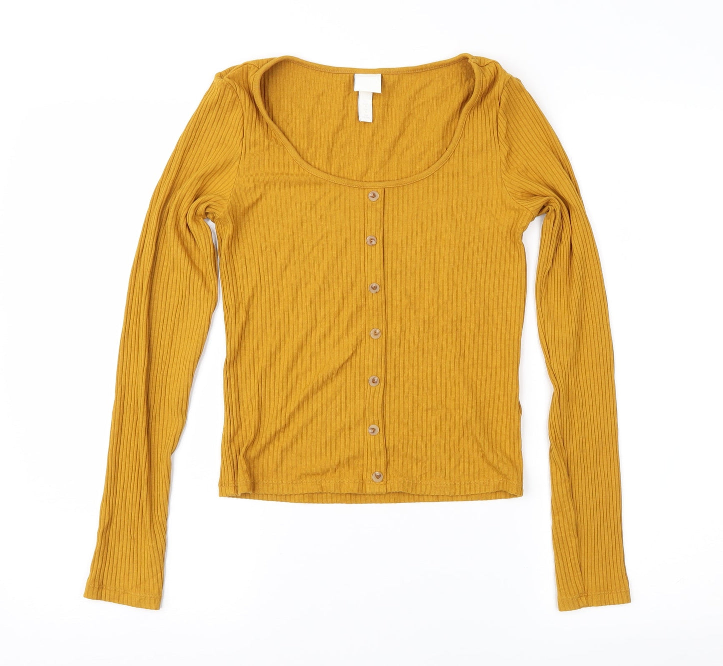 Womens UK Size S H&M Orange Pullover Jumper