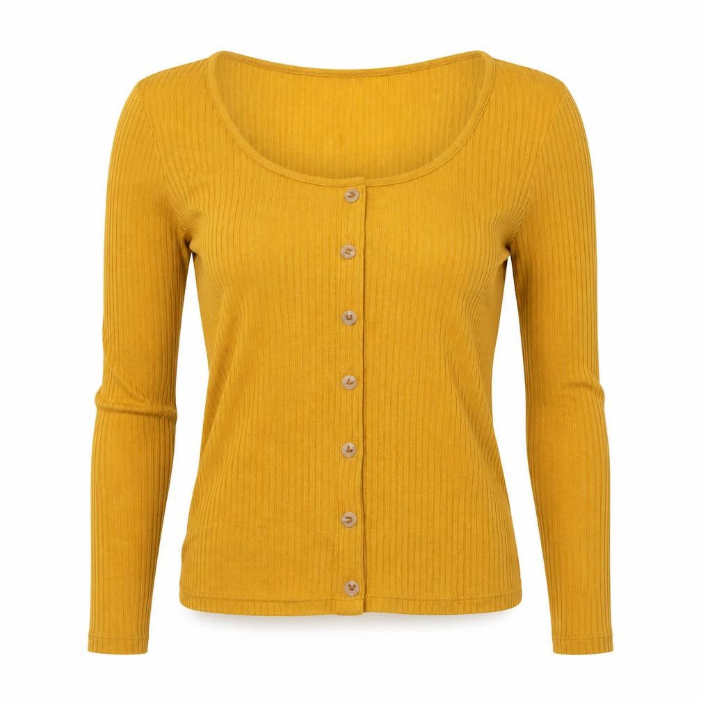 Womens UK Size S H&M Orange Pullover Jumper