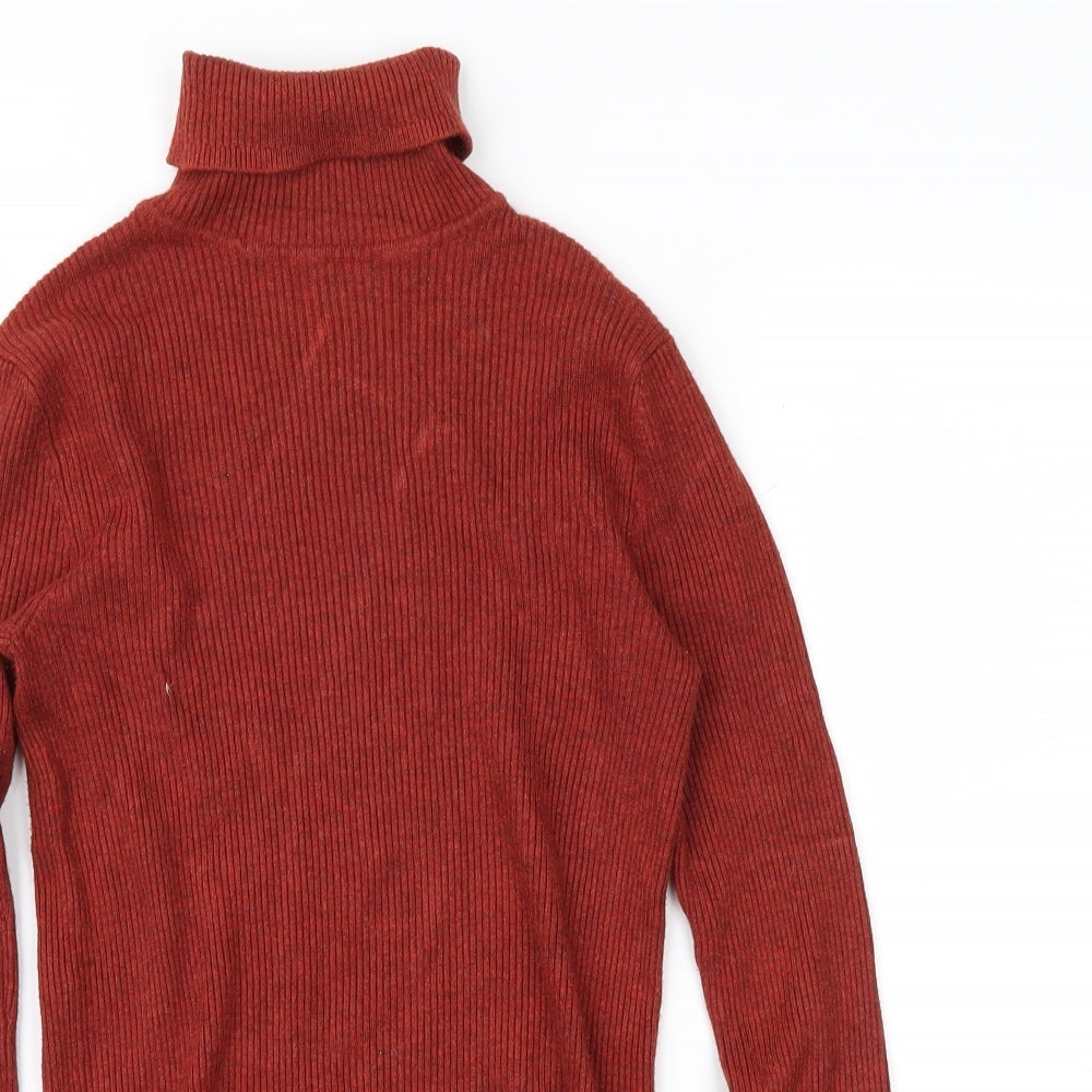 Womens UK Size 8 Marks and Spencer Brown Pullover Jumper