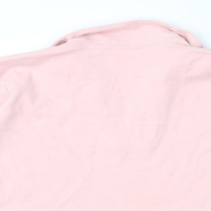 Womens UK Size XL Preworn Pink Basic T-Shirt