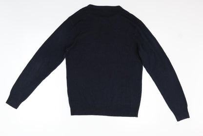 Cedar Wood State Mens Blue   Pullover Jumper Size M