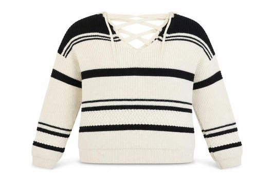 Front view of Miss Selfridge women’s beige jumper, size UK 12