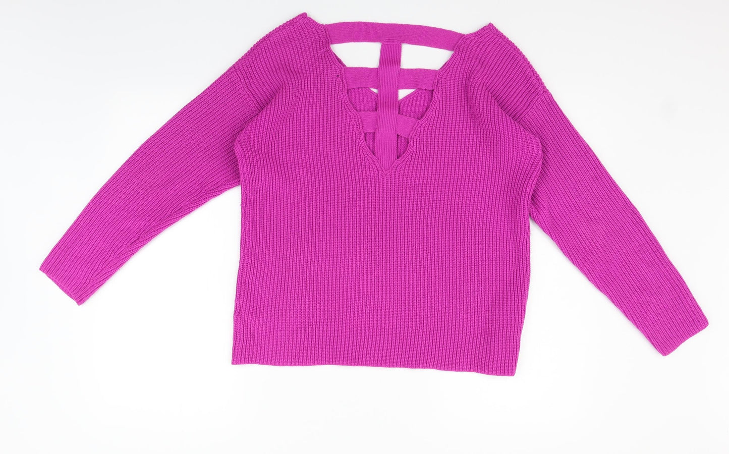 Womens UK Size M Atmosphere Pink Pullover Jumper