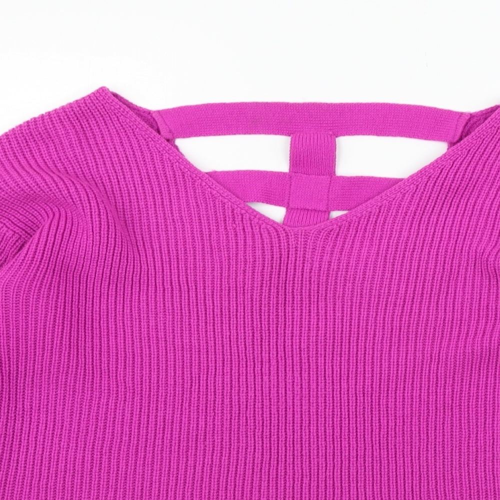 Womens UK Size M Atmosphere Pink Pullover Jumper