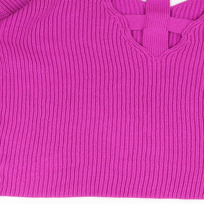 Womens UK Size M Atmosphere Pink Pullover Jumper