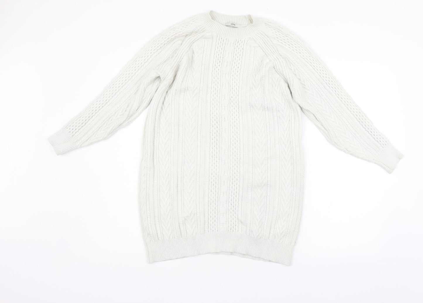 George Womens White   Fit & Flare  Size M