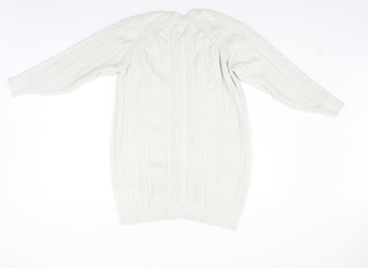 George Womens White   Fit & Flare  Size M