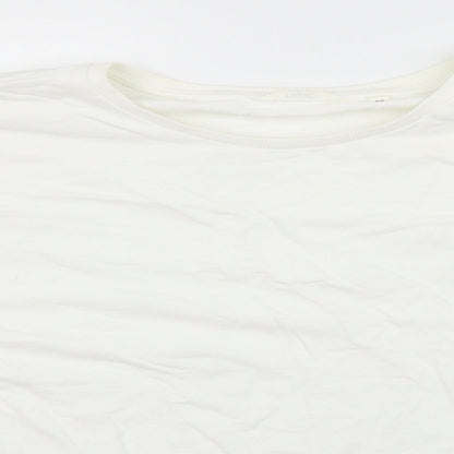 Womens UK Size 14 NEXT White Pullover Jumper