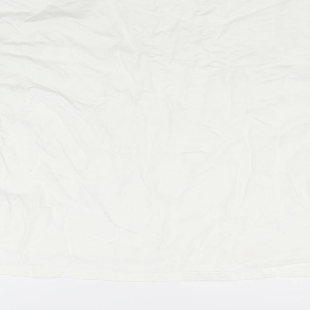 Womens UK Size 14 NEXT White Pullover Jumper