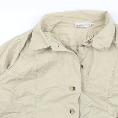 Womens UK Size 16 EWM Beige Jacket