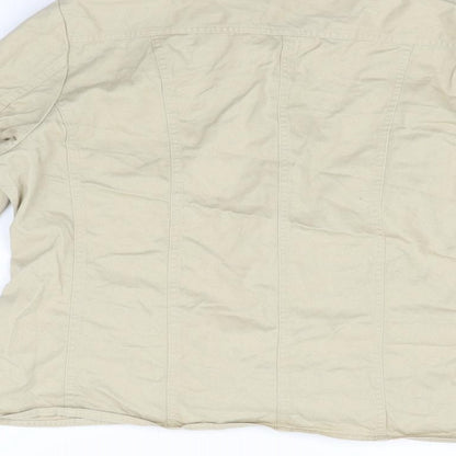 Womens UK Size 16 EWM Beige Jacket