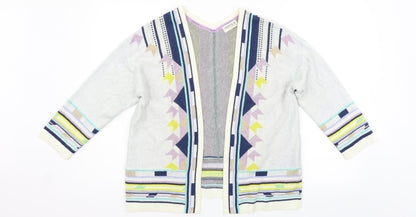 Womens UK Size 12 Marks and Spencer Beige Cardigan Jumper