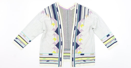 Womens UK Size 12 Marks and Spencer Beige Cardigan Jumper