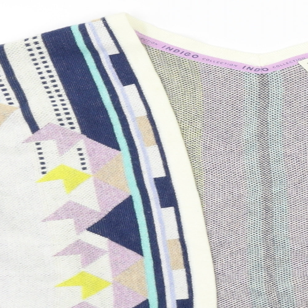 Womens UK Size 12 Marks and Spencer Beige Cardigan Jumper