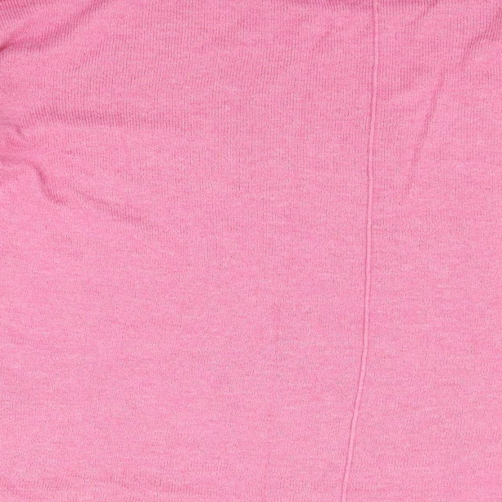 Womens UK Size L H&M Pink Pullover Jumper