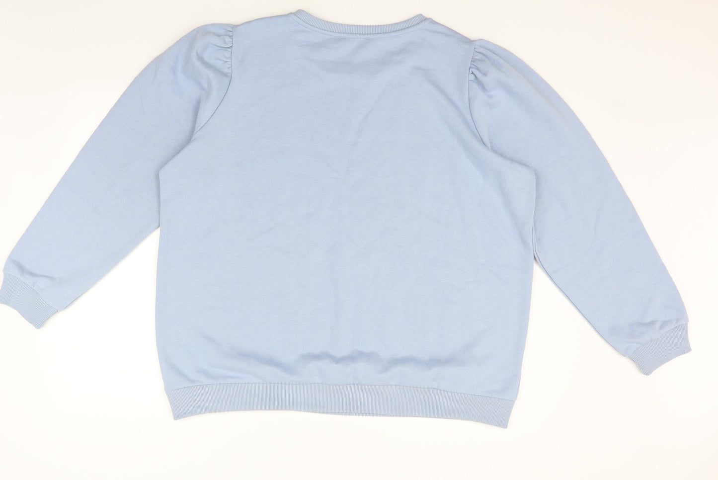 Womens UK Size 18 Papaya Blue Pullover Jumper