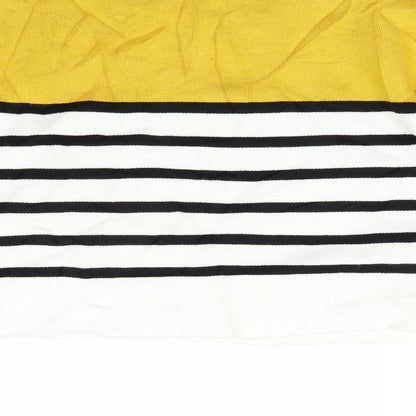 Womens UK Size M New Look Yellow Pullover Jumper