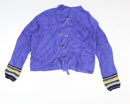 Womens UK Size 12 NEXT Blue Pullover Jumper