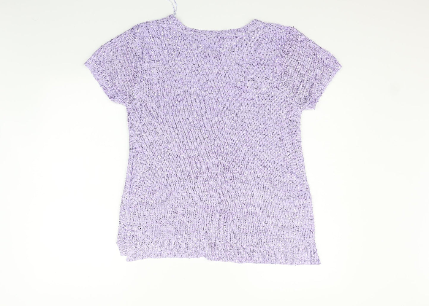 Womens UK Size 16 M&Co Pink Pullover Jumper