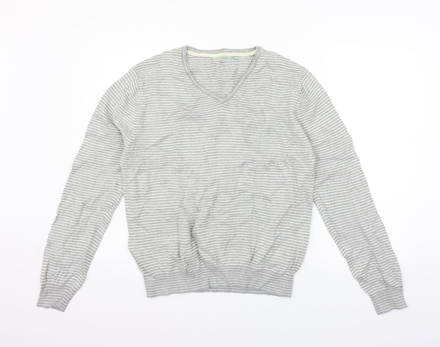 Womens UK Size M Lakeland Grey Pullover Jumper