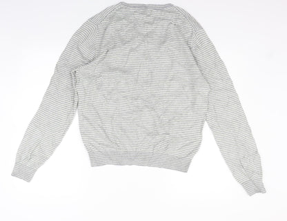 Womens UK Size M Lakeland Grey Pullover Jumper