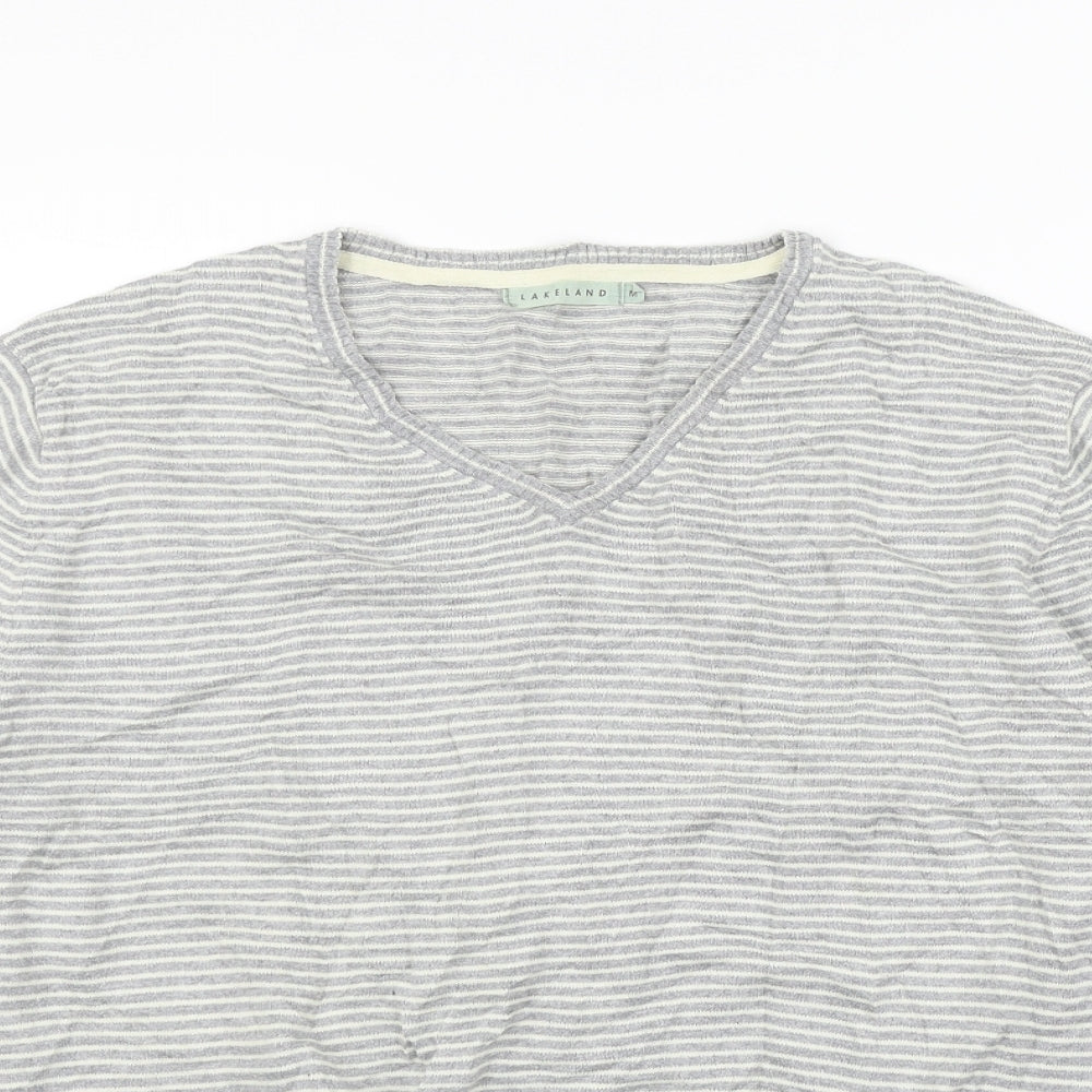 Womens UK Size M Lakeland Grey Pullover Jumper