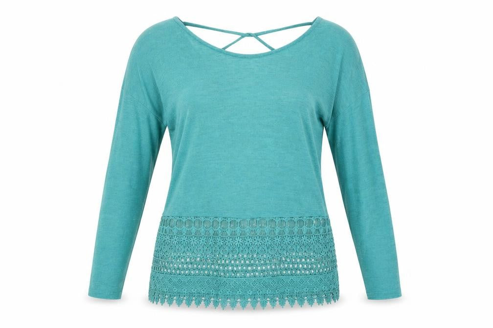 Womens UK Size 10 NEXT Green Pullover Jumper