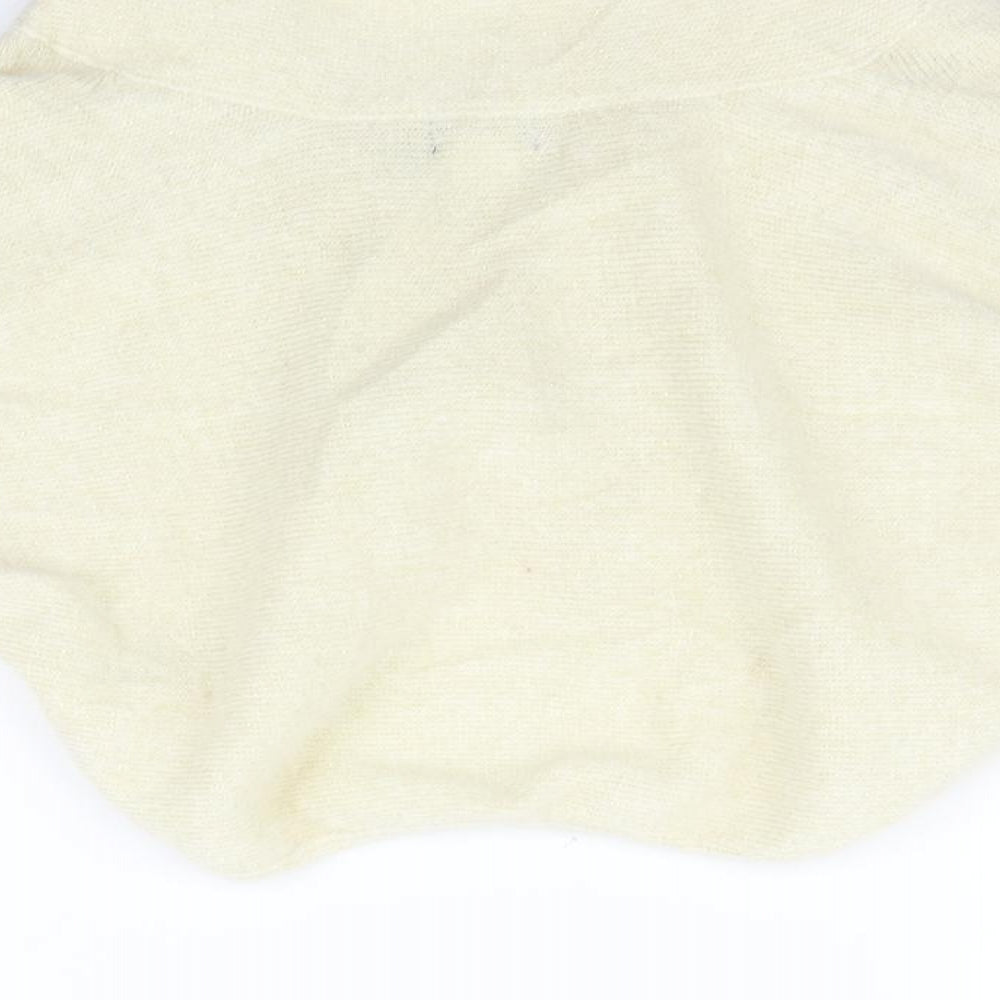 Womens UK Size M H&M Beige Cardigan Jumper