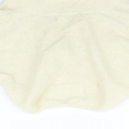 Womens UK Size M H&M Beige Cardigan Jumper