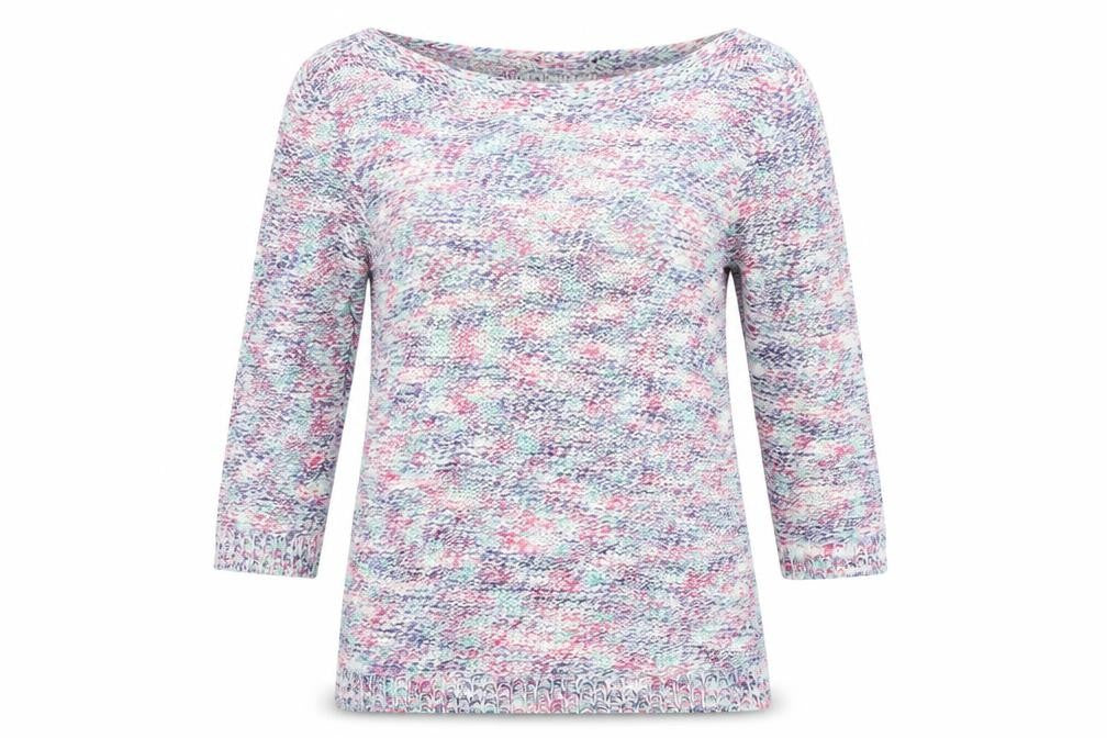 Womens UK Size 10 Marks and Spencer White Pullover Jumper