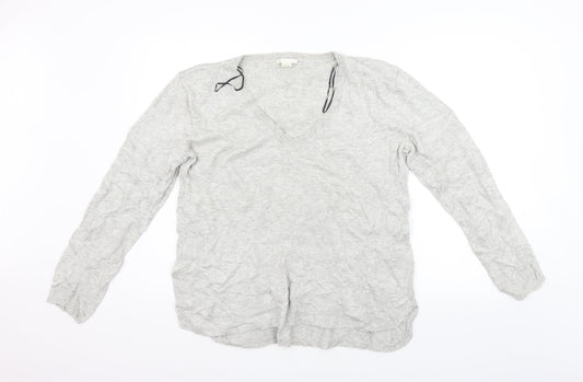 Womens UK Size M H&M Grey Pullover Jumper