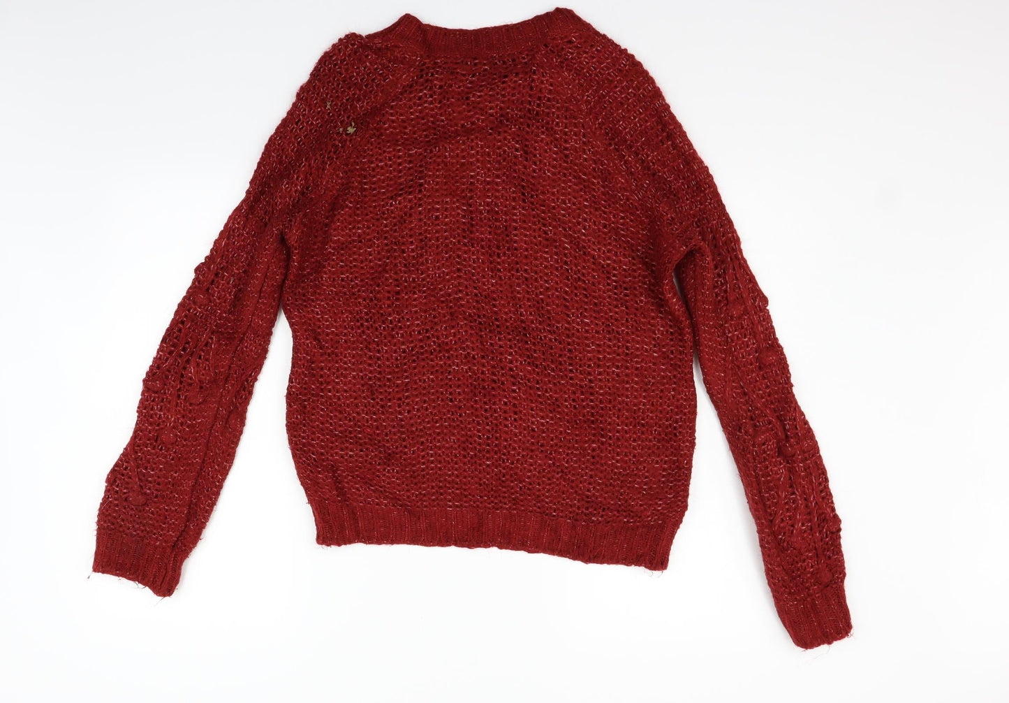 TU Womens Red   Pullover Jumper Size 12