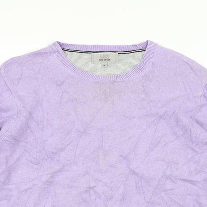 Womens UK Size M Marks and Spencer Purple Pullover Jumper