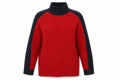 Womens UK Size S Marks and Spencer Red Pullover Jumper