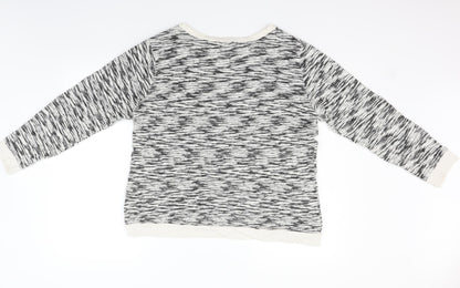 Womens UK Size 18 Dorothy Perkins White Pullover Jumper