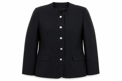 Womens UK Size 18 Preworn Regular Black Suit Jacket