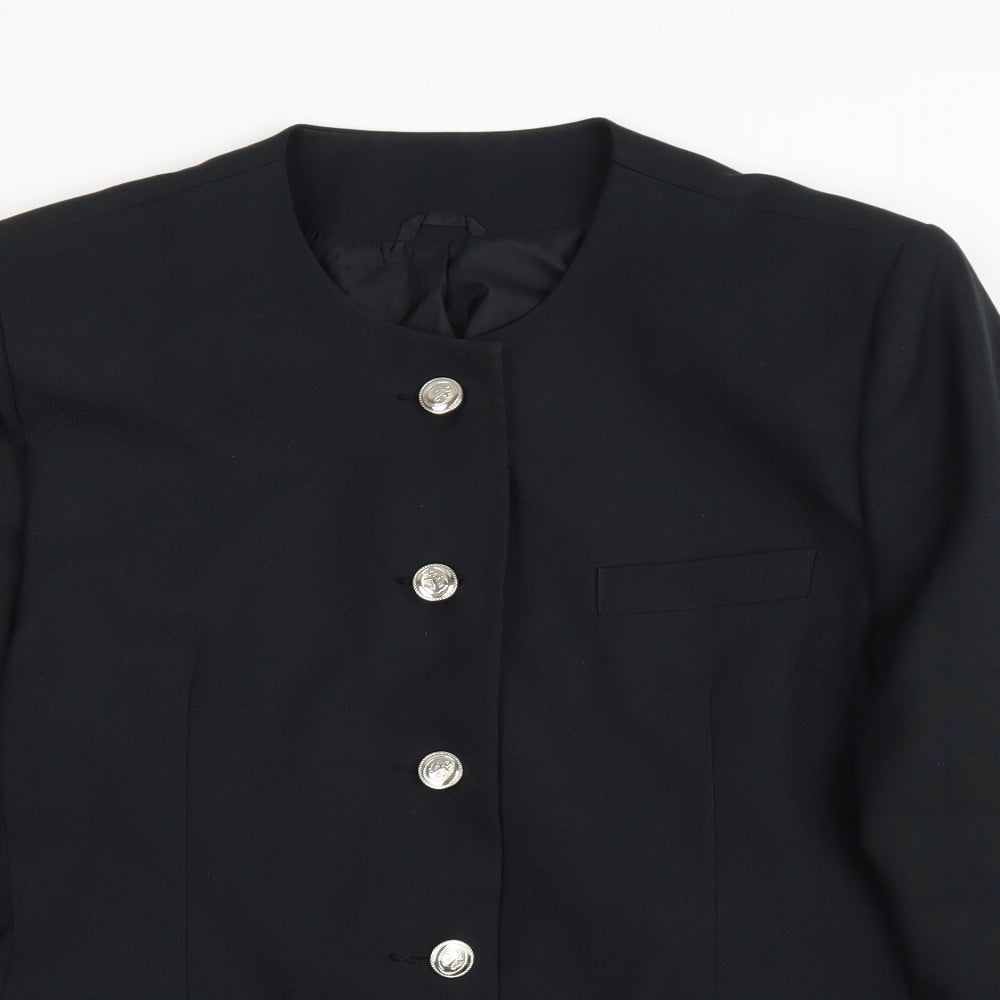 Womens UK Size 18 Preworn Regular Black Suit Jacket