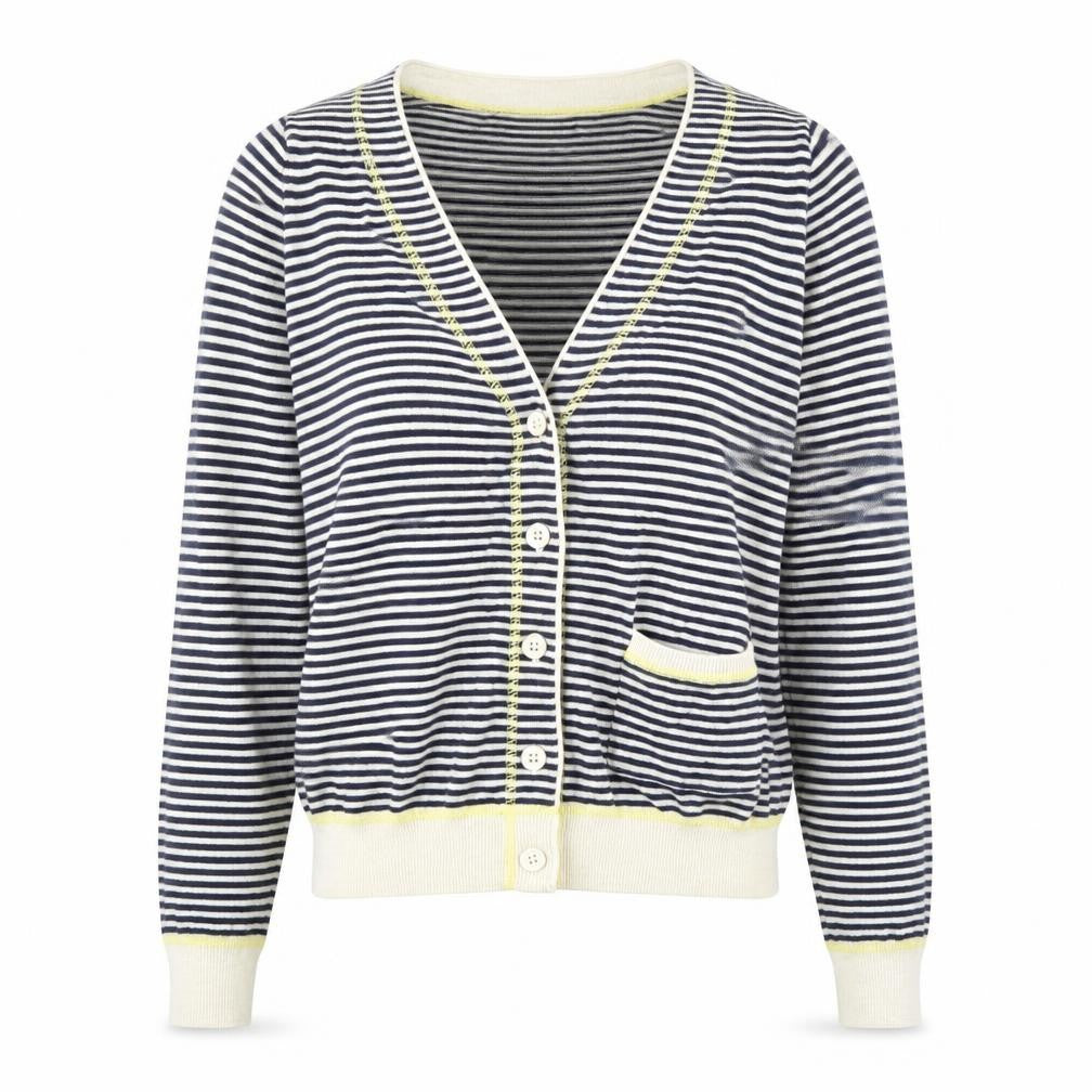 Womens UK Size 6 Topshop Blue Cardigan Jumper