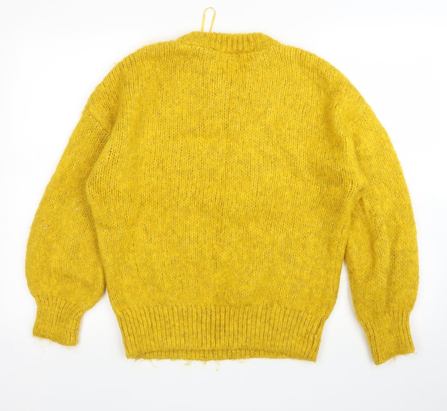 F&F Womens Yellow   Pullover Jumper Size 8