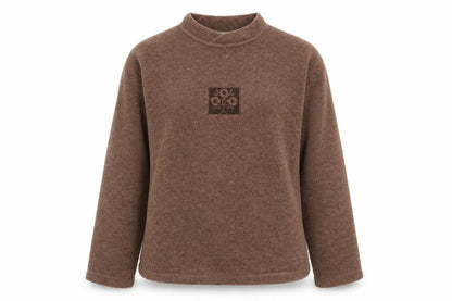 Bonmarché Womens Brown Rayon Pullover Jumper Size S