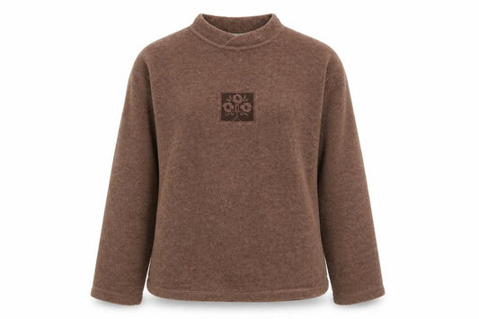 Bonmarché Womens Brown Rayon Pullover Jumper Size S