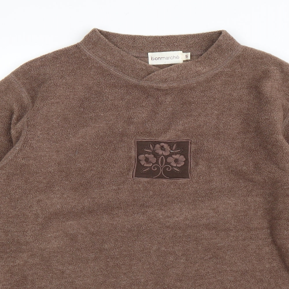 Womens UK Size S Bonmarché Brown Pullover Jumper