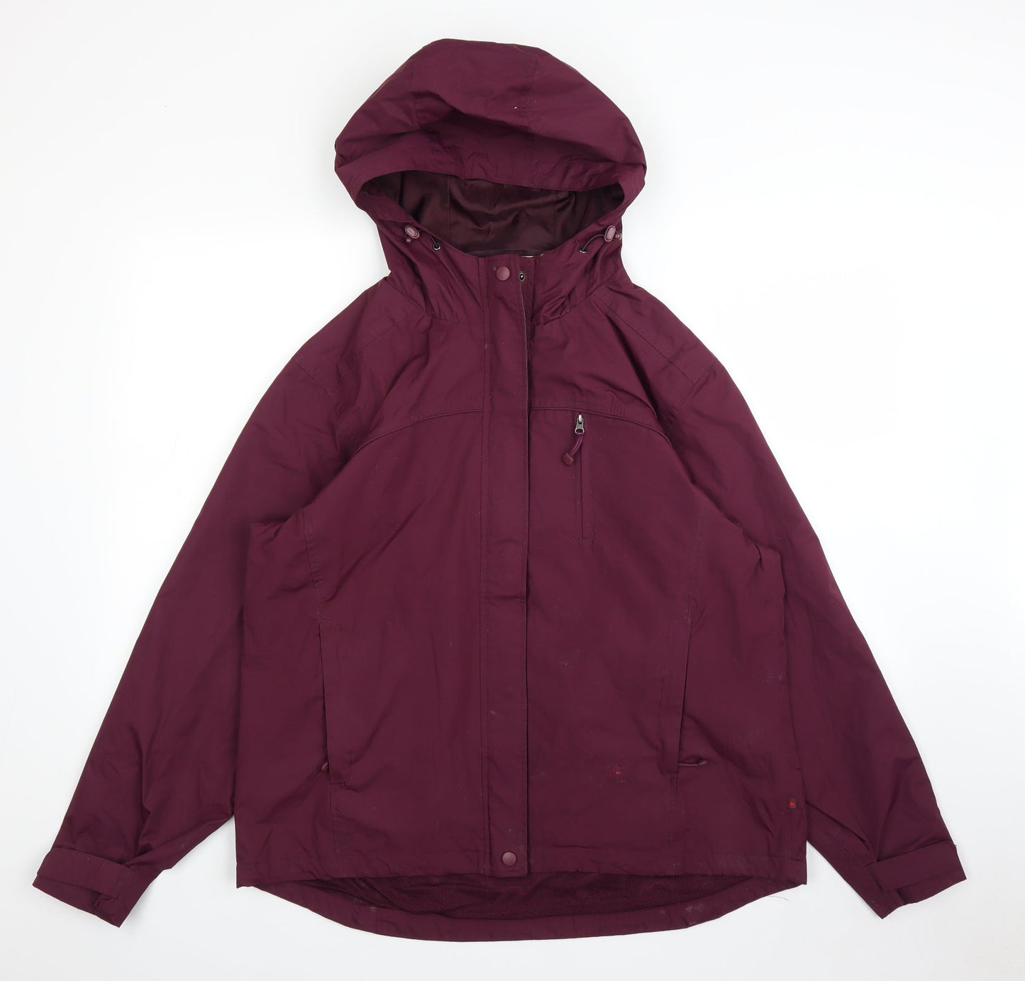 Womens UK Size L EWM Purple Rain Coat